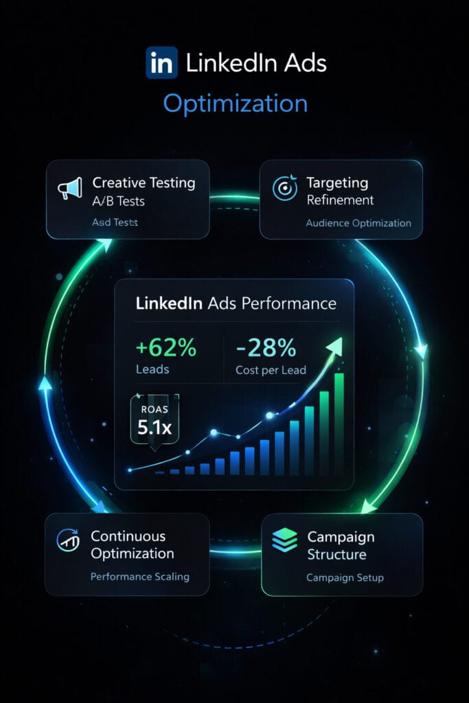 Linkedin Ads Circle